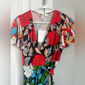 Diane Von Furstenberg wrap dress, size 2. Brand new with tags.